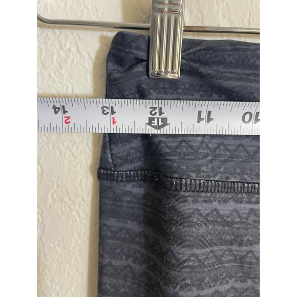 Evolution & Creation High Waist Gray Sun Bird Moon Leggings Yoga Pants M Capris - Picture 5 of 7